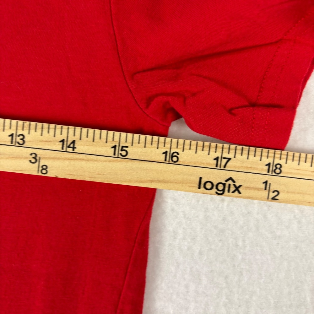 Puma Red Short Sleeve Logo Boys T-shirt Size M/ 10-12 - Picture 8 of 10